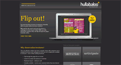 Desktop Screenshot of flipout.hullabaloo.co.uk
