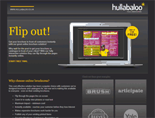 Tablet Screenshot of flipout.hullabaloo.co.uk